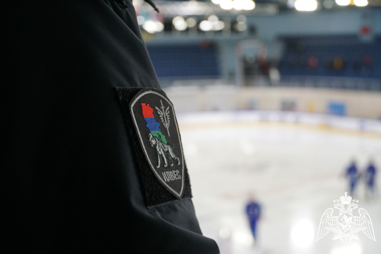 Росгвардия обеспечила безопасность хоккейных матчей в Кондопоге