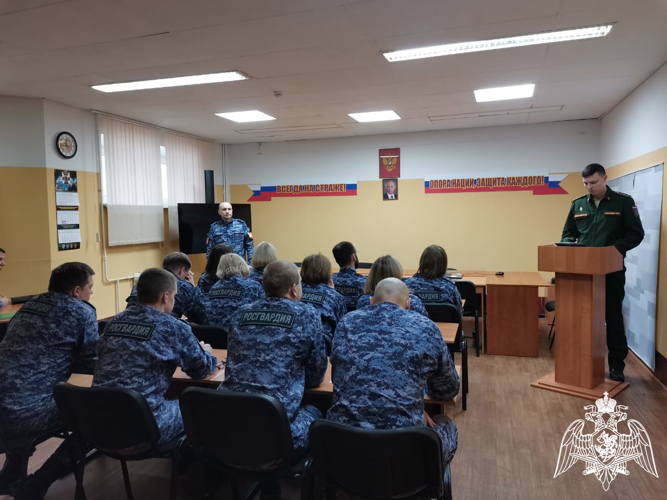 В территориальном управлении Росгвардии прошел Единый день правовых знаний