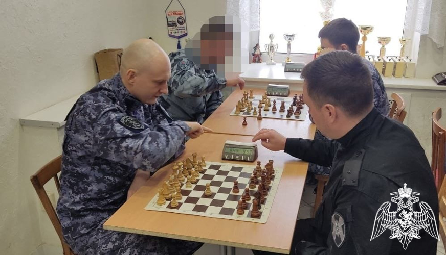 В Петрозаводске состоялся чемпионат территориального управления Росгвардии по шахматам