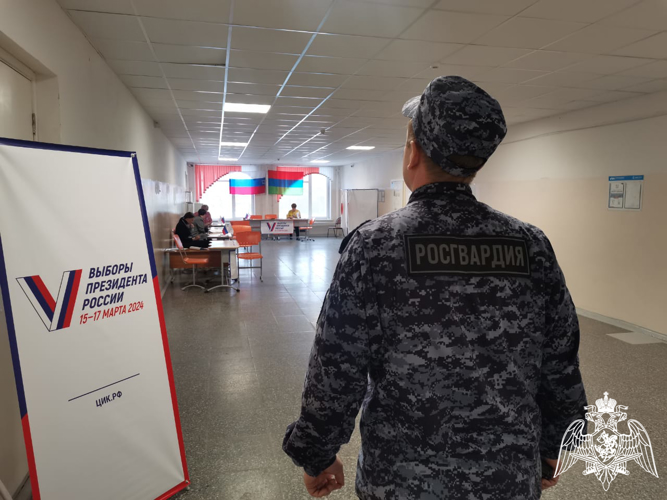 Росгвардия обеспечила безопасность проведения выборов Президента РФ в Карелии