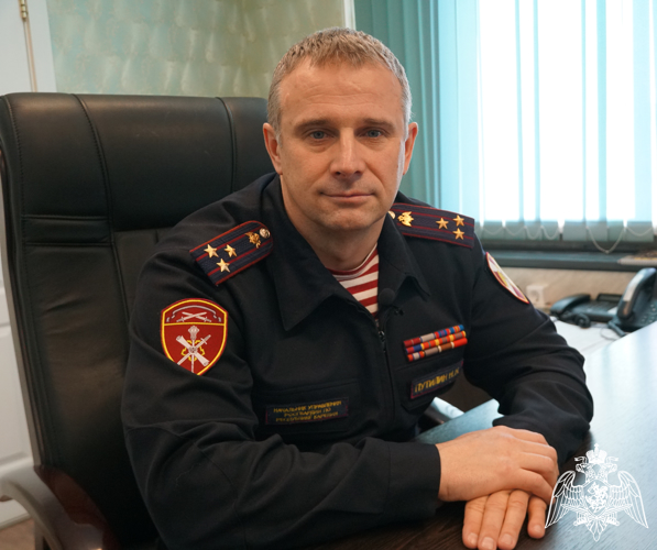 Поздравление начальника территориального управления Росгвардии полковника полиции Николая Путилина с Международным женским днём