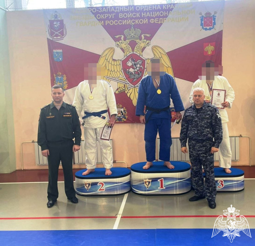Карельские росгвардейцы заняли призовые места в ведомственном чемпионате Северо-Западного округа по дзюдо