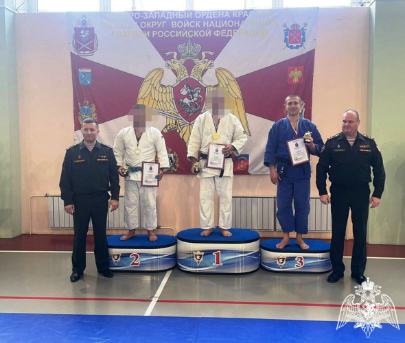 Карельские росгвардейцы заняли призовые места в ведомственном чемпионате Северо-Западного округа по дзюдо