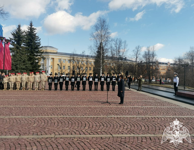 В Карелии руководство Росгвардии приняло участие во Всероссийской акции «Вахта Памяти – 2024»