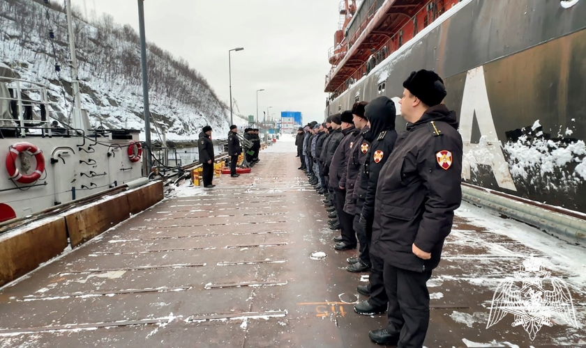 Росгвардейцы из Карелии отработали борьбу за живучесть в ходе учебных сборов с экипажами катеров (видео)