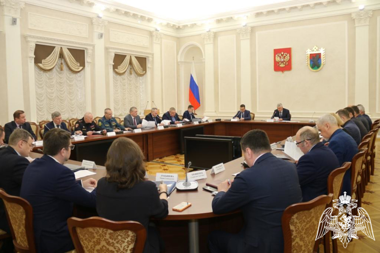 В Карелии руководитель Росгвардии принял участие в заседании антитеррористической комиссии