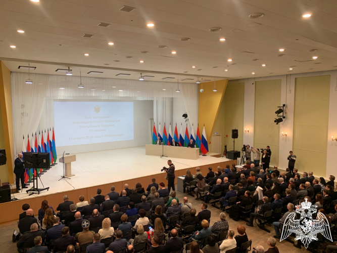 Начальник теруправления Росгвардии заслушал ежегодный отчет главы Карелии