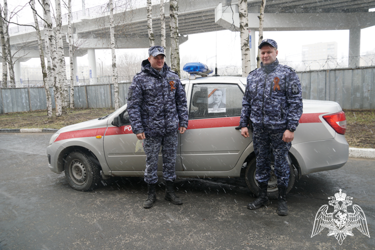 Росгвардейцы из Карелии присоединились к акции «Бессмертный автополк»