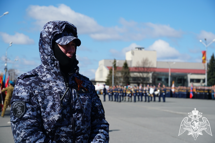 Карельские росгвардейцы обеспечили правопорядок в День Победы