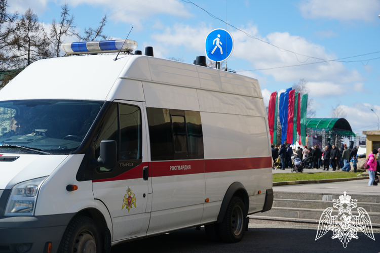 Карельские росгвардейцы обеспечили правопорядок в День Победы