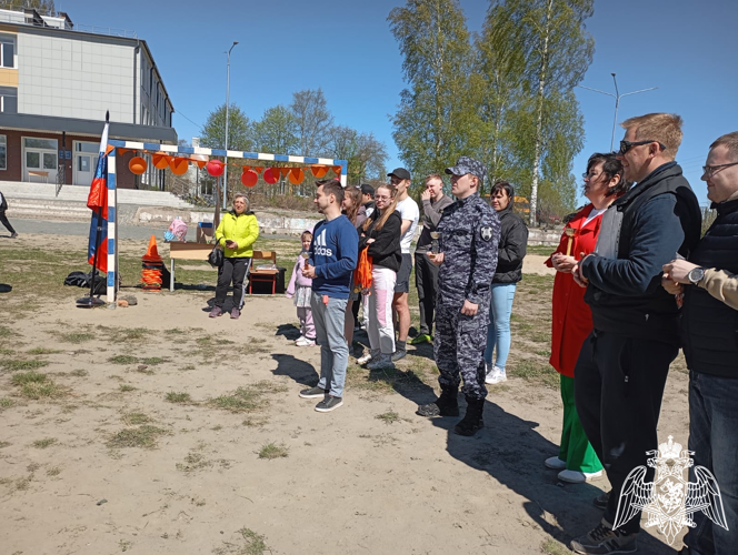 Росгвардейцы провели эстафету для карельских школьников в преддверии Дня защиты детей