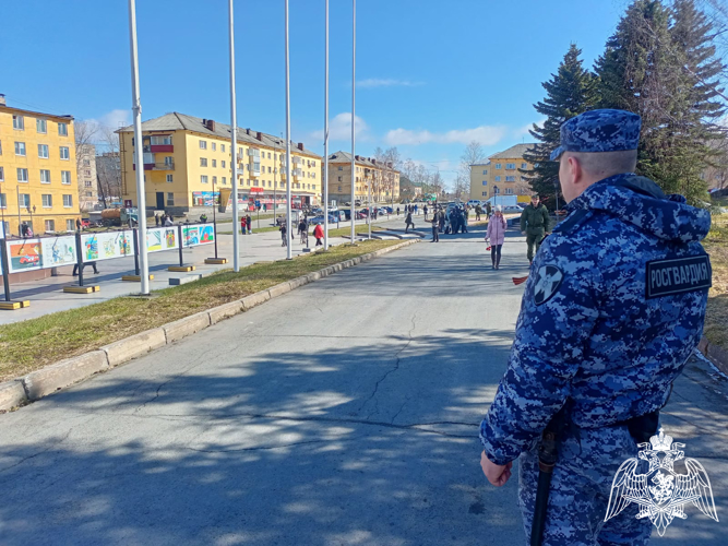 Сотрудники Росгвардии из районов Карелии приняли участие в мероприятиях, посвященных Дню Победы
