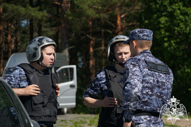 Конкурс на лучшую группу задержания вневедомственной охраны Росгвардии состоялся в Карелии (видео)