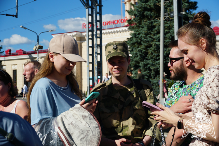 Призывники из Карелии отправились служить в воинские части Северо-Западного округа Росгвардии (видео)