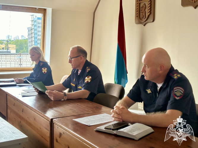В территориальном Управлении Росгвардии состоялось заседание Координационного Совета по вопросам частной охранной деятельности