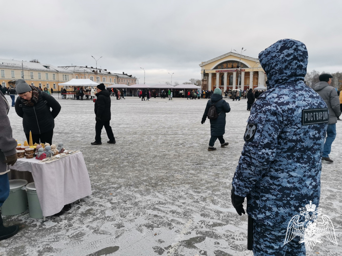 В Карелии сотрудники Росгвардии обеспечили охрану общественного порядка в День народного единства