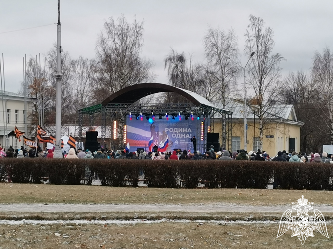 В Карелии сотрудники Росгвардии обеспечили охрану общественного порядка в День народного единства