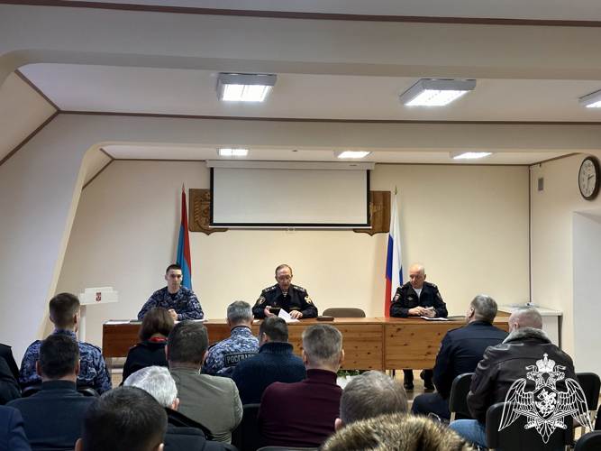 В преддверии новогодних праздников в региональном управлении Росгвардии состоялся координационный совет по вопросам частной охранной деятельности