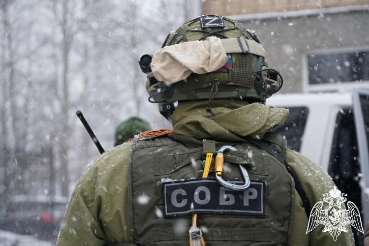 В Карелии при силовой поддержке СОБР Росгвардии задержан подозреваемый в посредничестве в передаче взятки