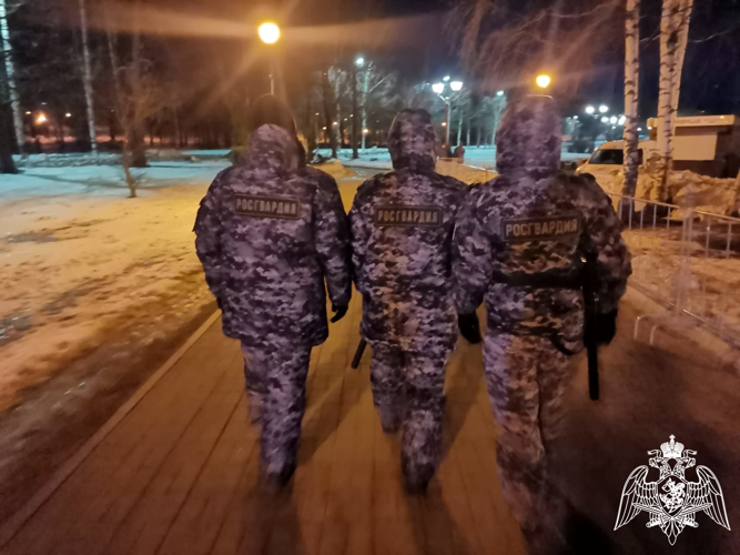 Росгвардейцы обеспечили общественный порядок в период празднования Крещения Господня