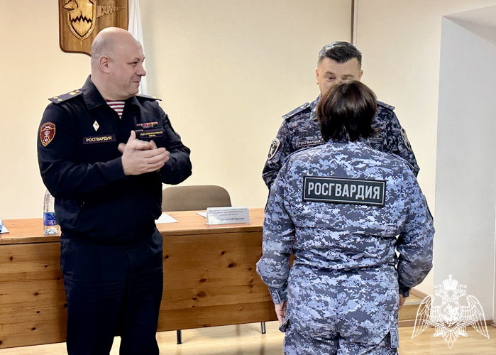 В Отделе вневедомственной охраны состоялось оперативное совещание по итогам работы за 2024 год