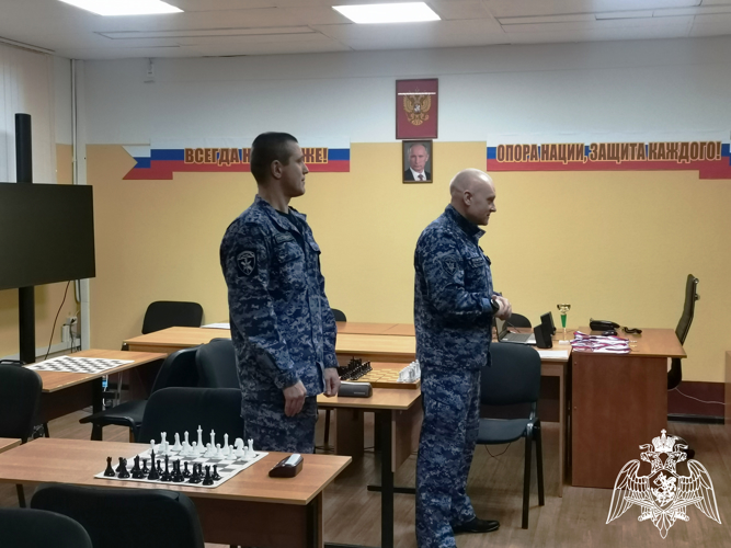 В региональном управлении Росгвардии состоялся ежегодный чемпионат по шахматам