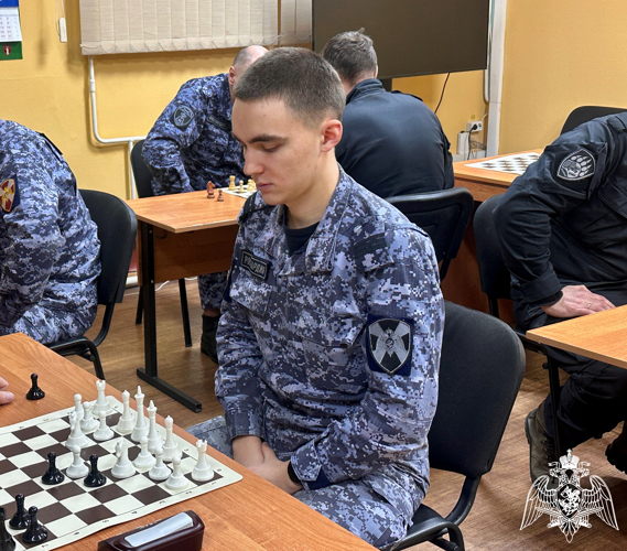 В региональном управлении Росгвардии состоялся ежегодный чемпионат по шахматам