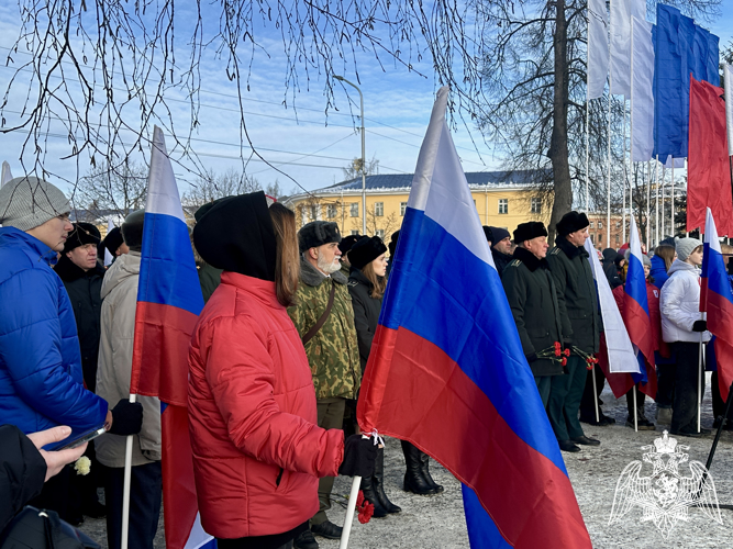 Руководство территориального управления Росгвардии приняло участие в Международной «Эстафете победы»