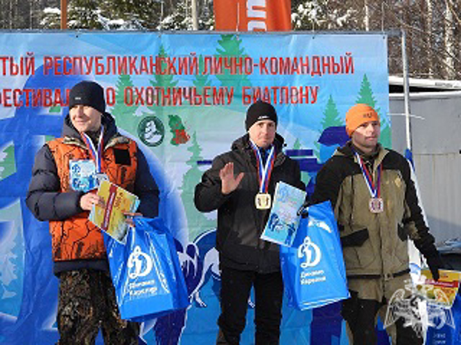 В Карелии при поддержке Росгвардии впервые состоялся чемпионат по охотничьему биатлону