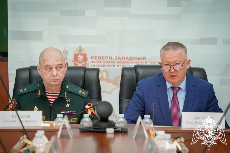 Начальник Управления Росгвардии по Республике Карелия принял участие в заседании оперативного штаба Северо-Западного округа Росгвардии