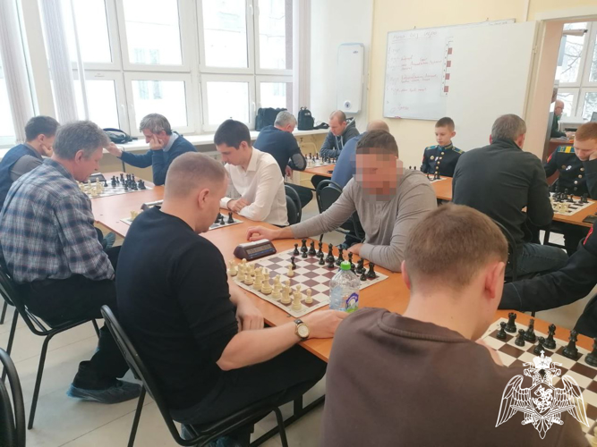 Команда регионального управления Росгвардии завоевала призовое место на чемпионате «Динамо» по быстрым шахматам