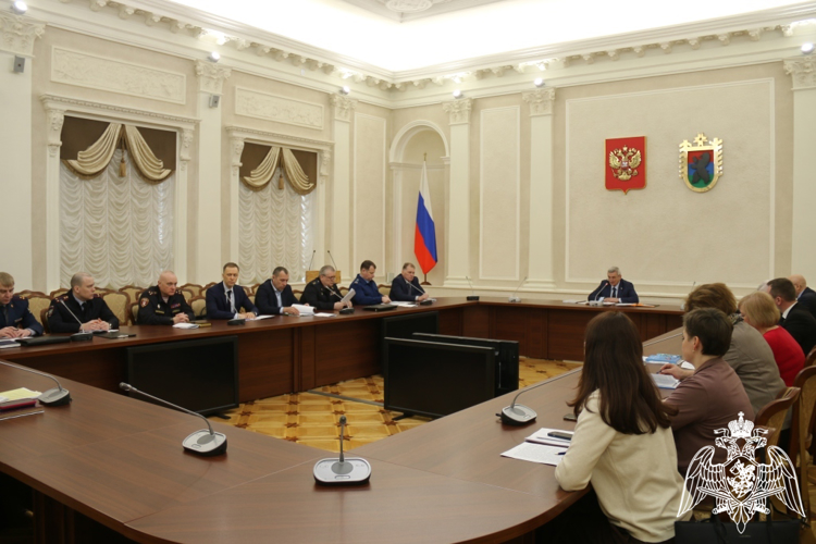 Заместитель начальника регионального управления Росгвардии принял участие в заседании региональной антинаркотической комиссии