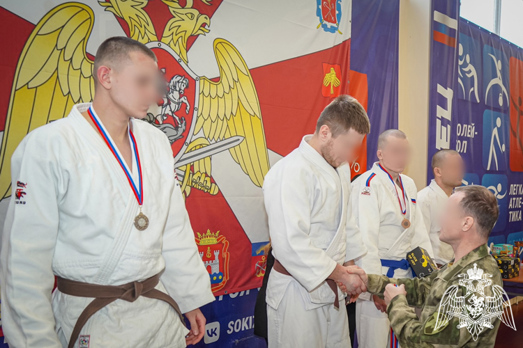 Росгвардейцы из Карелии приняли участие в чемпионате Северо-Западного округа Росгвардии по дзюдо (видео)