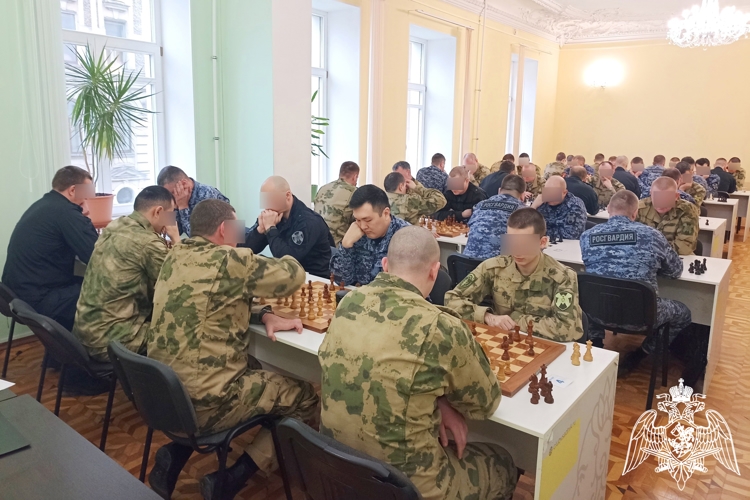 Карельские росгвардейцы стали серебряными призерами чемпионата Северо-Западного округа Росгвардии по шахматам