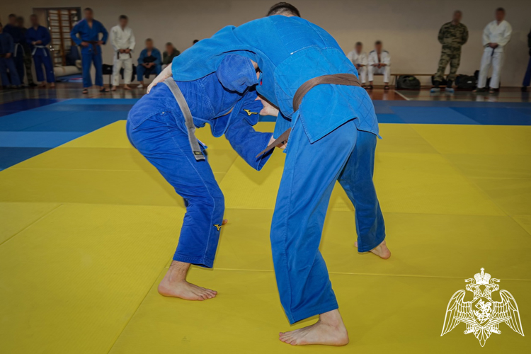 Росгвардейцы из Карелии приняли участие в чемпионате Северо-Западного округа Росгвардии по дзюдо (видео)
