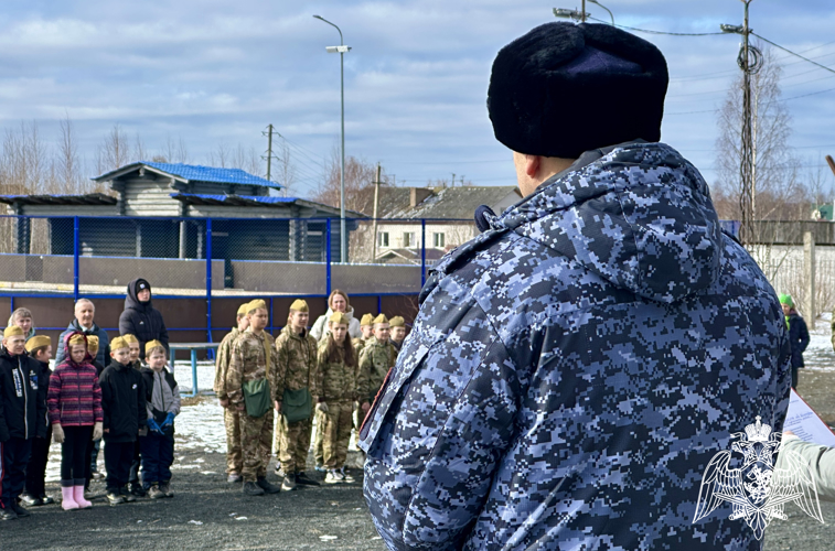 Сотрудники Росгвардии оказали содействие в проведении конкурса «Зарница 2.0»