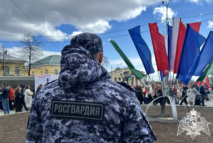 В Карелии сотрудники Росгвардии обеспечили безопасность празднования 80-летия Великой Победы