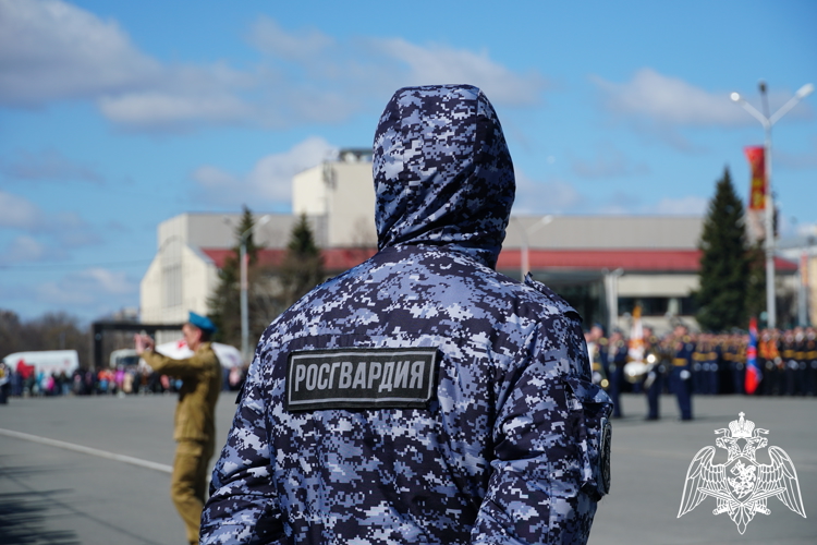 Личный состав Росгвардии обеспечит безопасность празднования 80-летия Великой Победы