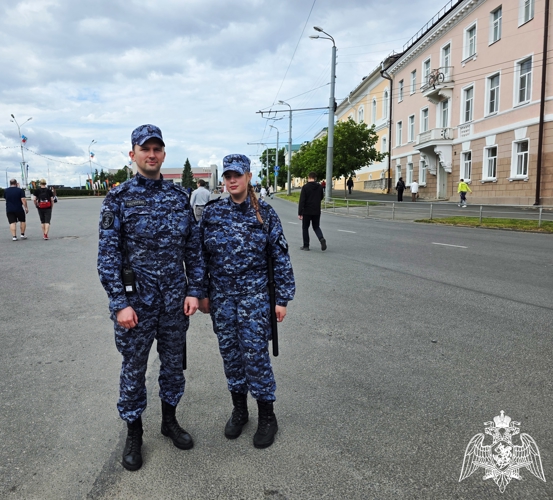 В карельской столице сотрудники Росгвардии обеспечили безопасность празднования Дня города