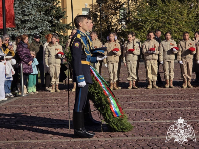 Начальник регионального управления Росгвардии принял участие в мероприятиях по случаю годовщины освобождения республики от фашистских захватчиков 