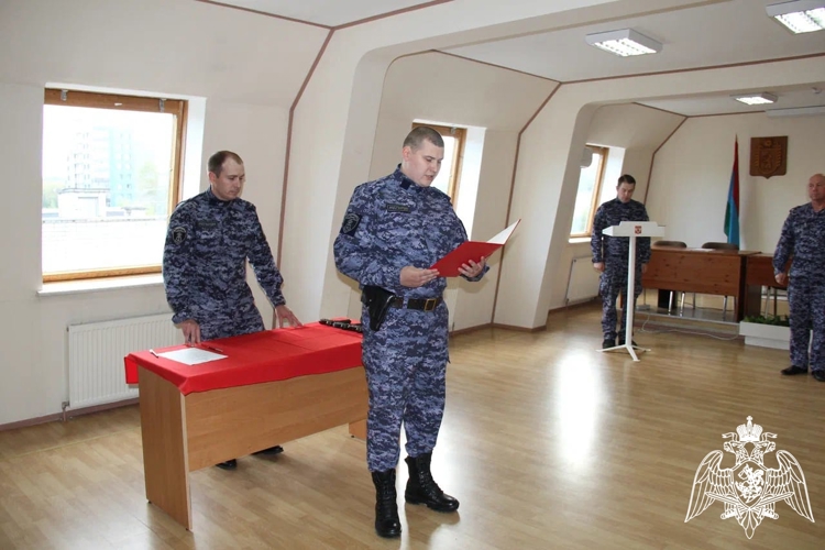 В Карелии новоиспеченные росгвардейцы приняли присягу