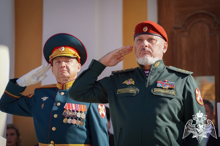 Карельские первокурсники Военной академии Росгвардии приняли Военную присягу в Санкт-Петербурге (ВИДЕО)