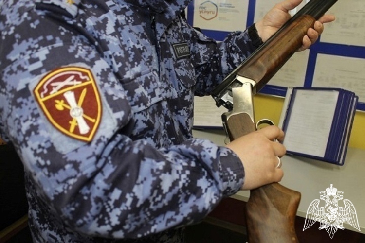 В Карелии росгвардейцы провели более 90 проверок сохранности оружия за неделю