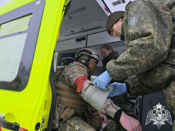 Межведомственные учения с участием спецназа Росгвардии прошли в Карелии