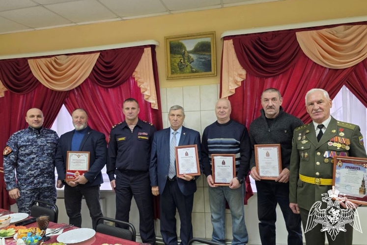В Карелии в региональном управлении Росгвардии чествовали ветеранов войск правопорядка
