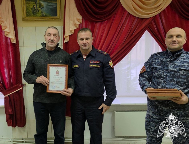 В Карелии в региональном управлении Росгвардии чествовали ветеранов войск правопорядка