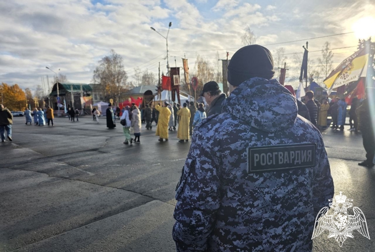 В День народного единства карельские росгвардейцы стояли на страже общественного порядка