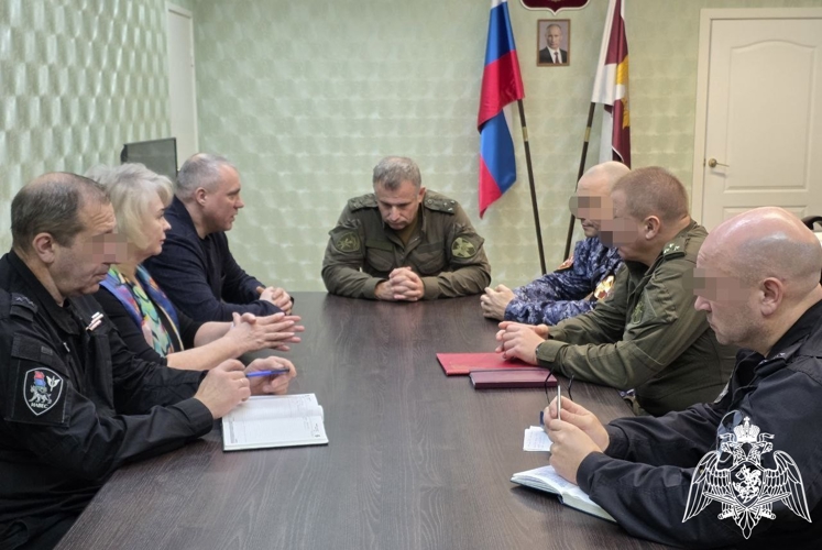 Руководство регионального управления Росгвардии встретилось с главами районных администраций