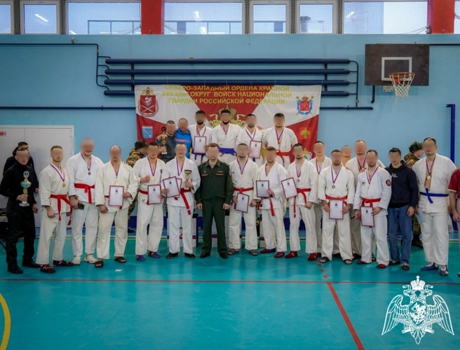 В Санкт-Петербурге состоялся чемпионат Северо-Западного округа Росгвардии по рукопашному бою