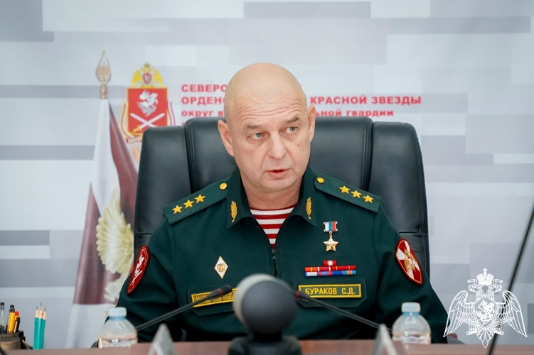 В Карелии начальник регионального управления Росгвардии принял участие в заседании Военного совета Северо-Западного округа Росгвардии